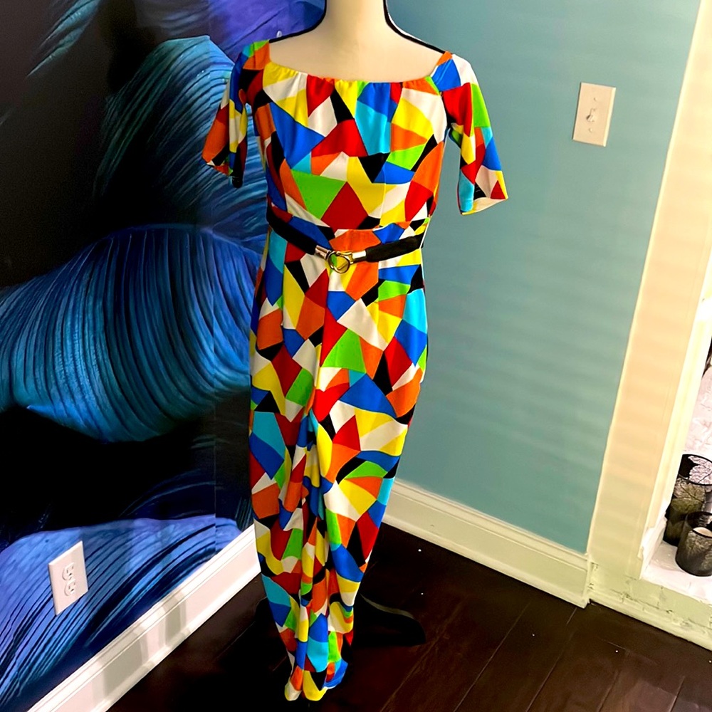 Sexy Bold Print Jumpsuit